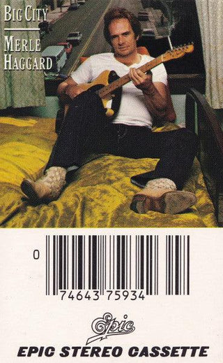 Merle Haggard- Big City (Gold Promo Stamp)