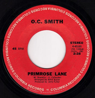 O.C. Smith- Primrose Lane / Melodee