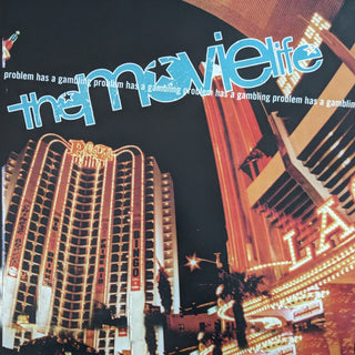 The Movielife- Has A Gambling Problem (White/Aqua/Baby Blue Vinyl 12" EP) (Used Vinyl)