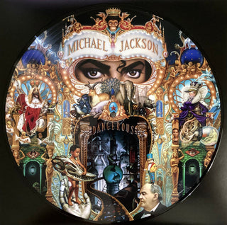 Michael Jackson- Dangerous (Pic Disc Vinyl Reissue) (Used Vinyl)