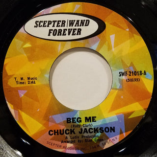 Chuck Jackson- Beg Me / This Broken Heart That You Gave Me