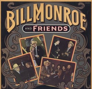 Bill Monroe- Bill Monroe & Friends (Saw Cut) (Used Vinyl)