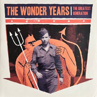 Wonder Years- The Grestest Generation (Clear/Orange Split w/ Black Splatter Vinyl, Ltd. To 500)(Sealed) (Used Vinyl)