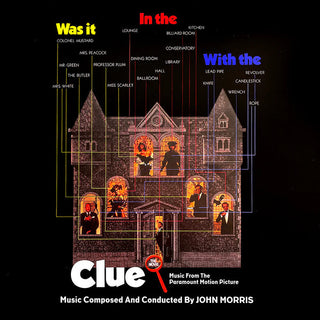 Clue Soundtrack (Black/White/Orange Swirl Vinyl)