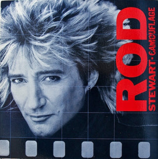 Rod Stewart- Camoflage (Sealed, Saw Cut) (Used Vinyl)