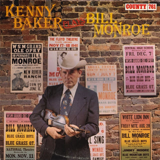 Kenny Baker- Kenny Baker Plays Bill Monroe (Corner Crease) (Used Vinyl)