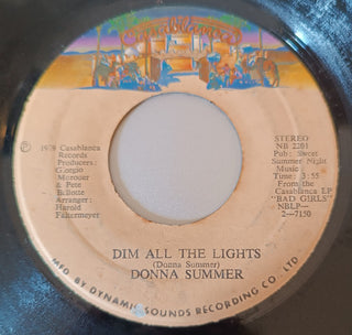 Donna Summer- Dim All The Lights / There Will Always Be A You