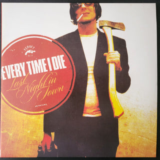 Every Time I Die- Last Night In Town (Clear/Orange Ghostly Vinyl)(Sleeve Creasing) (Used Vinyl)