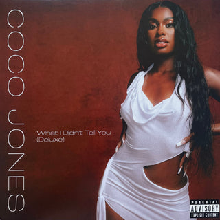 Coco Jones- What I Didn't Tell You (Deluxe)(White Marble Vinyl, Ltd. To 1000, Light Sleeve Creasing)