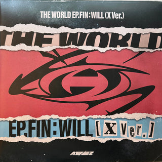 Ateez- The World Ep.Fin : Will (X Ver.) (RSD24 Cloudy Clear Glitter Vinyl w/ Bonus 7" Pic Disc) (Used Vinyl)