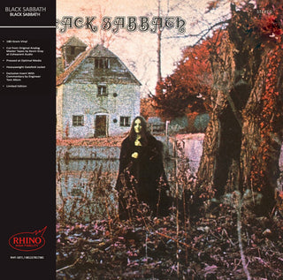 Black Sabbath- Black Sabbath (Rhino High Fidelity Reissue, Non-Numbered Version)(Sealed) (Used Vinyl)