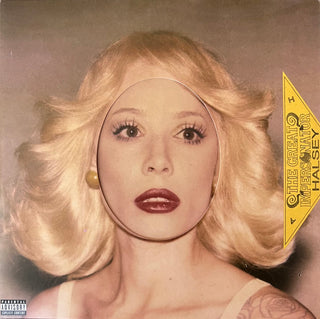 Halsey- The Great Impersonator (Tan Translucent Vinyl, Light Sleeve Damage On Top Left Corner) (Used Vinyl)
