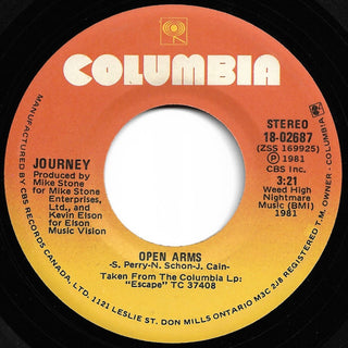 Journey- Open Arms / Little Girl