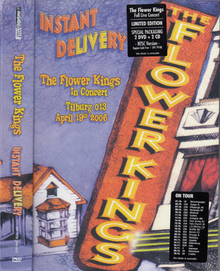 Flower Kings- Instant Delivery: Flower Kings In Concert (2xDVD/2xCD)