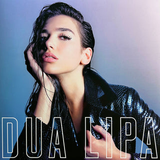 Dua Lipa- Dua Lipa (Blue w/ Black & Purple Splatter Vinyl)(Hype Sticker On Sleeve, Top Seam Split)
