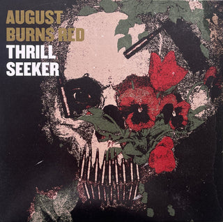 August Burns Red- Thrill Seeker ("Black Forest Cake" Red/Gold/White Stripes w/ Black Splatter Vinyl, Ltd. To 500)(Sealed) (Used Vinyl)