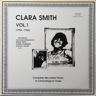 Clara Smith- Vol. 1 (1923-1924)(Austrian Press) (Used Vinyl)