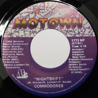 Commodores- Nightshift / I Keep Running
