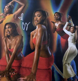 Coco Jones- Why Not More? (Red Vinyl w/ Signed Insert, Hype Sticker On Sleeve)