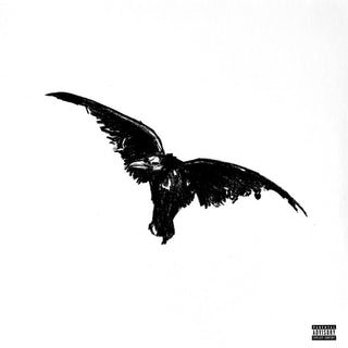 Conan Gray- Kid Krow, Decomposed (5th Anniversary White w/ Black Splatter Vinyl)(Small Top Seam Split) (Used Vinyl)
