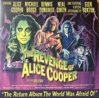 Alice Cooper- The Revenge Of Alice Cooper (Purple Marble Vinyl)(Sealed)