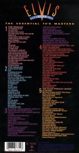 Elvis Presley- Walk A Mile In My Shoes: The Essential 70's Masters (5CD Box Set)