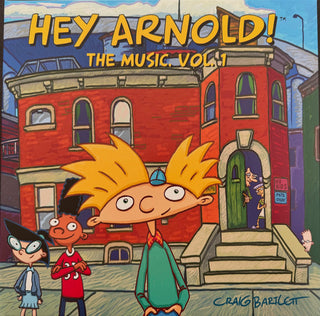 Hey Arnold: The Music, Vol. 1 (2025 Black Ice w/ White Splatter "Helga & Arnold Caught In The Rain" Vinyl)
