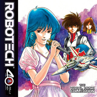 Robotech: The Vocal Music Collection (2nd Press Red/White/Blue Swirl Vinyl, Opened To Confirm Color)
