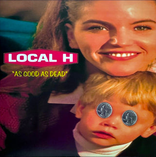 Local H- As Good As Dead ("Quarter Haze" Grey/White w/ Red Splatter Vinyl) (Used Vinyl)