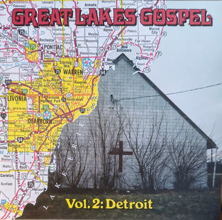 Various- Great Lakes Gospel, Vol. 2: Detroit (Red/Orange Swirl Vinyl)(Sealed) (Used Vinyl)