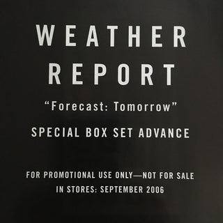 Weather Report- Forcast: Tomorrow (Special Box Set Advance)