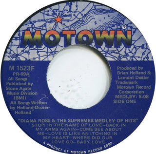 Diana Ross $ The Supremes- Medley Of Hits / Where Did We Go Wrong