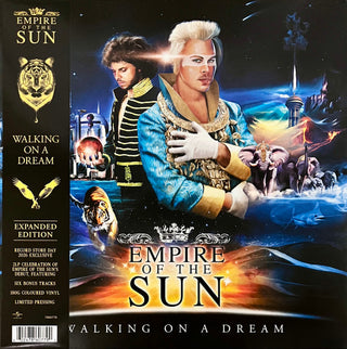 Empire Of The Sun- Walking On A Dream: Expanded Edition (RSD26 Red In Yellow Vinyl)(Small Top Seam Split, Side A Has Side B Labels, Side B Has Side A Labels) (Used Vinyl)
