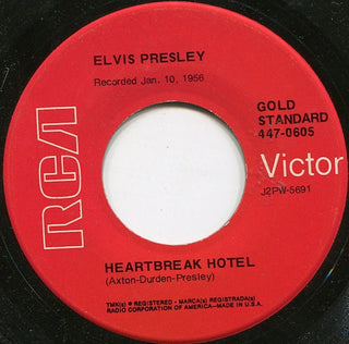 Elvis Presley- Heartbreak Hotel / I Was The One