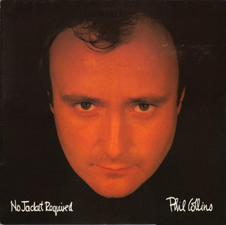Phil Collins- No Jacket Required (1985 UK 1st Press, Black Labels) (Used Vinyl)