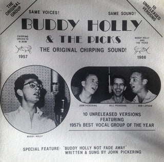 Buddy Holly & The Picks- The Original Chriping Sound! (Light Rashing)