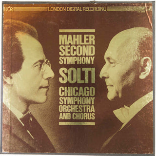 Mahler- Symphony No. 2 (Georg Solti, Conductor)(1981 Press, Cover Wear)