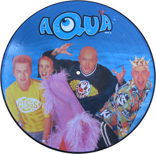 Aqua- Aquarium (1997 UK 1st Press Pic Disc Vinyl)