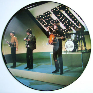 The Beatles- The Beatles Talk With Jerry G. (Pic Disc Vinyl, No Numbered Hype Sticker)