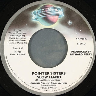 Pointer Sisters- Slow Hand / Holdin Out For Love