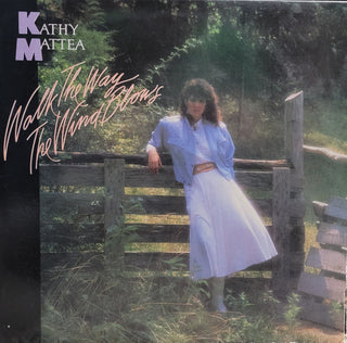 Kathy Mattea- Walk The Way The Wind Blows (Gold Promo Stamp)