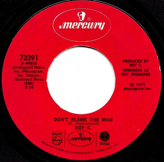 Roy C- Don't Blame The Man / I'm Bustin' My Rocks (Working On The Chain Gang)