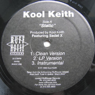 Kool Keith- Static/Release Date (12")
