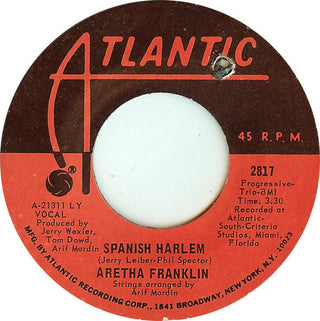 Aretha Franklin- Spanish Harlem / Lean On Me