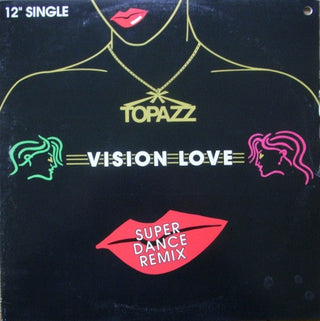 Topazz- Vision Love (Super Dance Remix)(12", Sealed, Top Right Corner Hole Punch)