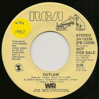 War- Outlaw (Mono / Stereo)