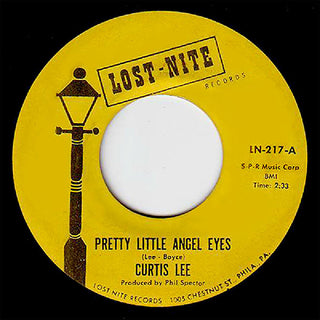 Curtis Lee- Pretty Little Angel Eyes / Gee How I Wish You Were Here