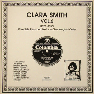 Clara Smith- Vol.6 (1928-1930)(Austrian Press) (Used Vinyl)