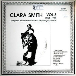 Clara Smith- Vol. 5 (1926-1928)(Austrian Press) (Used Vinyl)