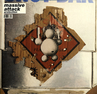 Massive Attack- Protection (1994 UK 1st Press)(Surface Rashing From Old Inner Sleeve, Looks Like Groove Wear, Priced Accordingly) (Used Vinyl)